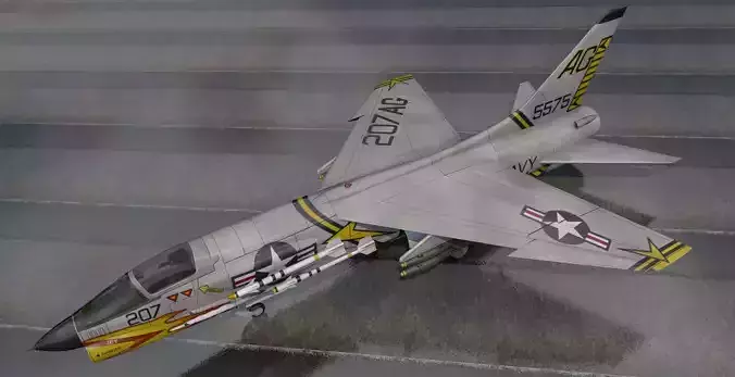 Vought F-8E Crusader