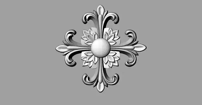 Decorative ornamental cross