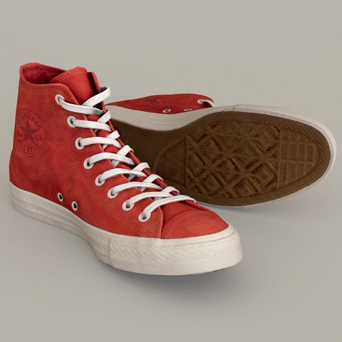 Converse All Star Multi-color Customizable PSD included Low-poly 3D model