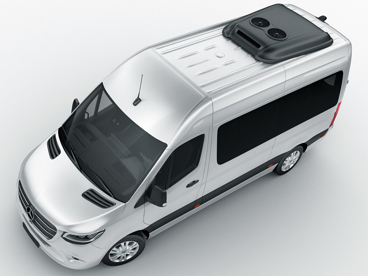 Mercedes Sprinter Tourer 2018 high roof 3D model_5