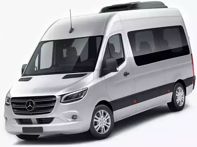 Mercedes Sprinter Tourer 2018 high roof 3D model