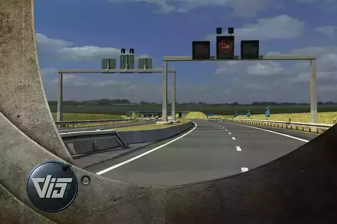 Highway construction set