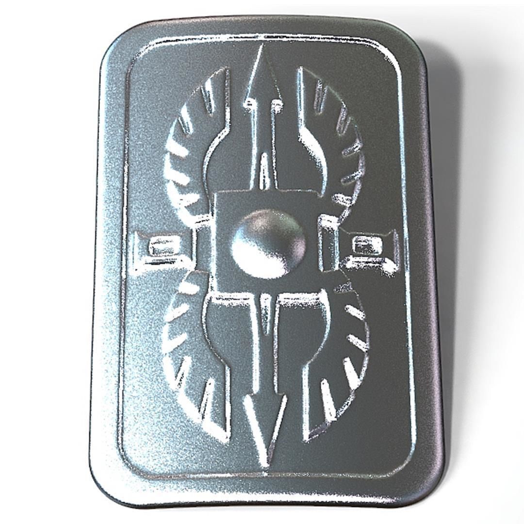 Scutum pendant  3D print model_1