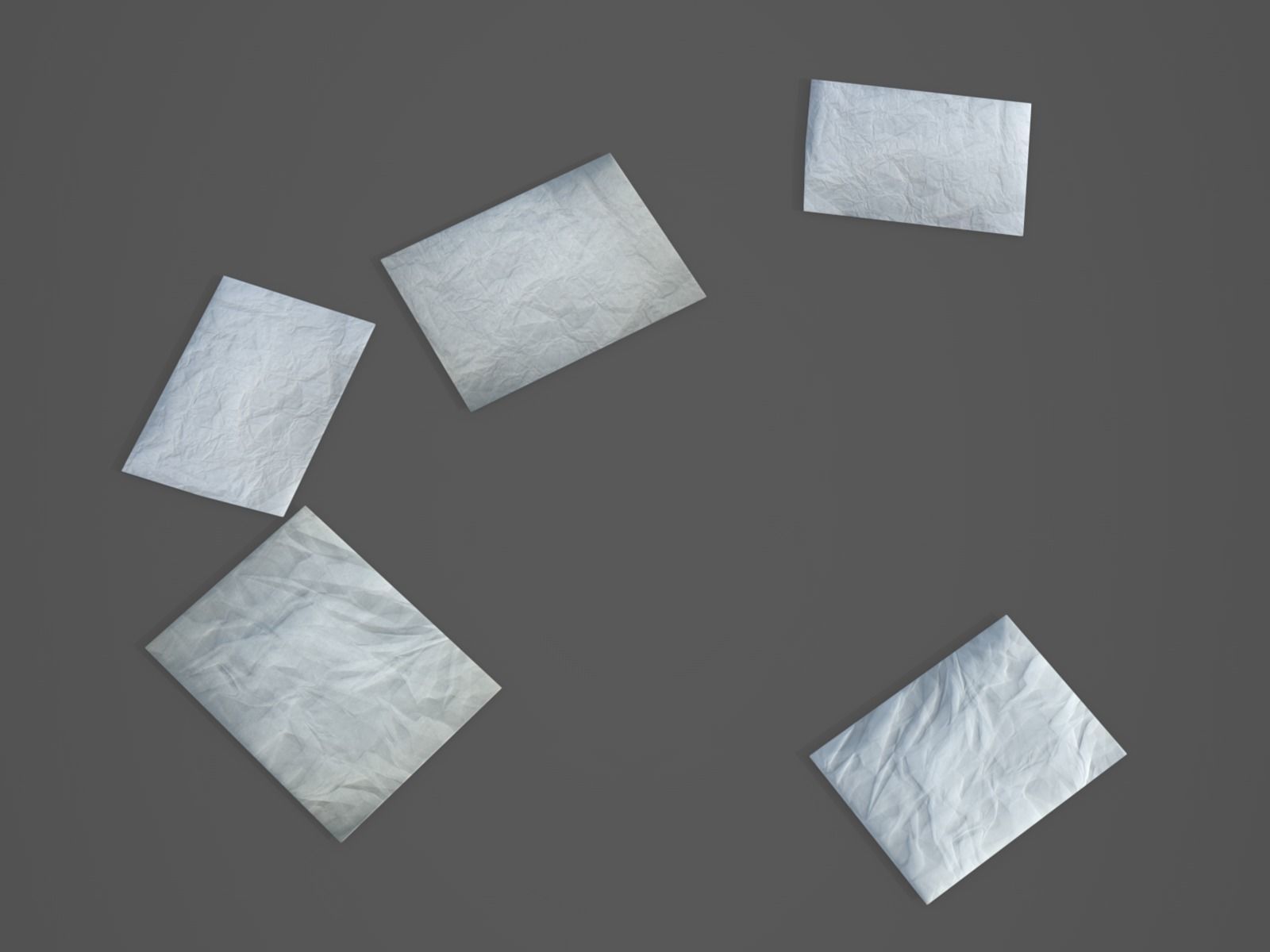 Rubble and Debris - Collection 1 Low-poly 3D model_37