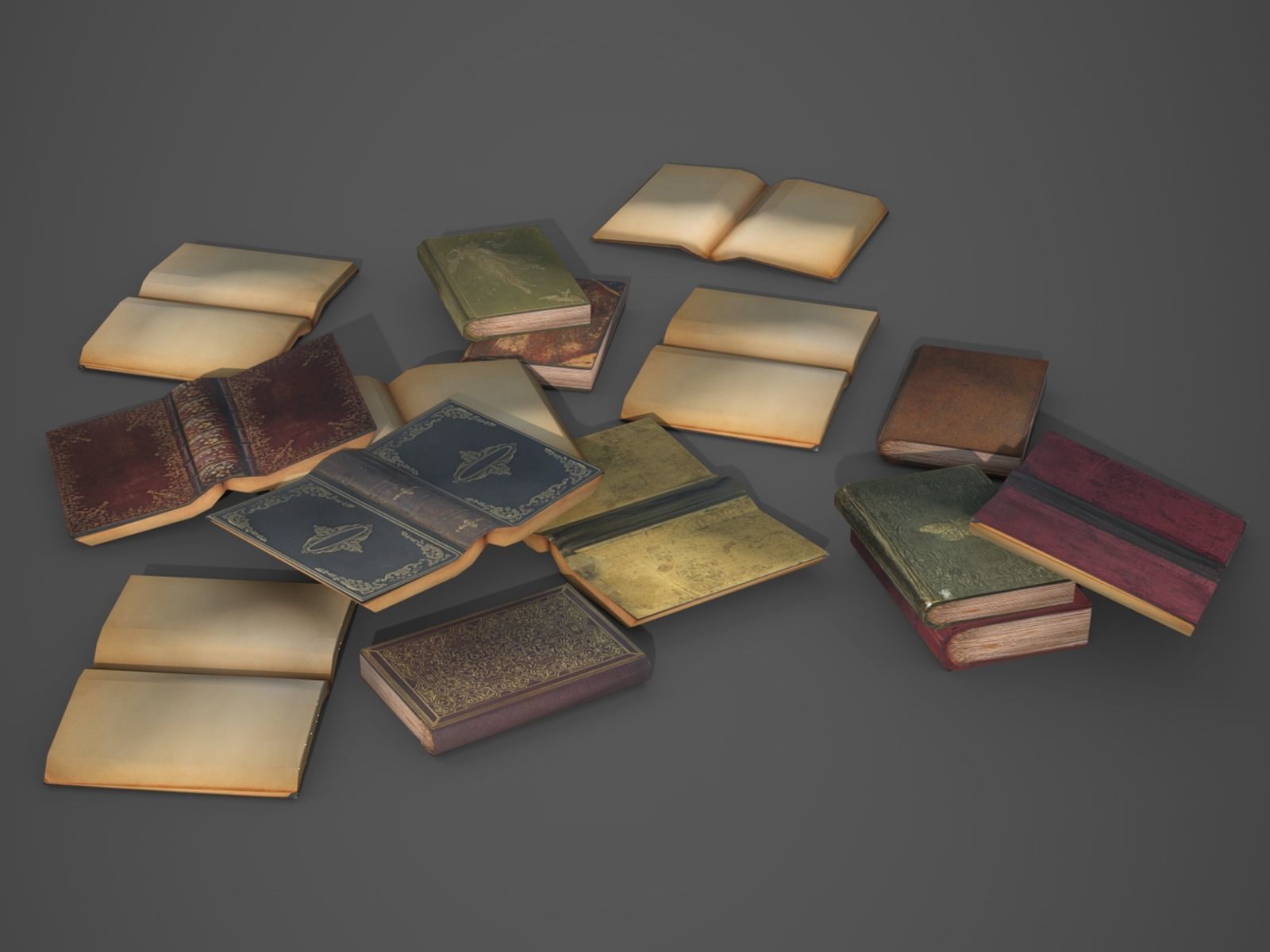 Rubble and Debris - Collection 1 Low-poly 3D model_27