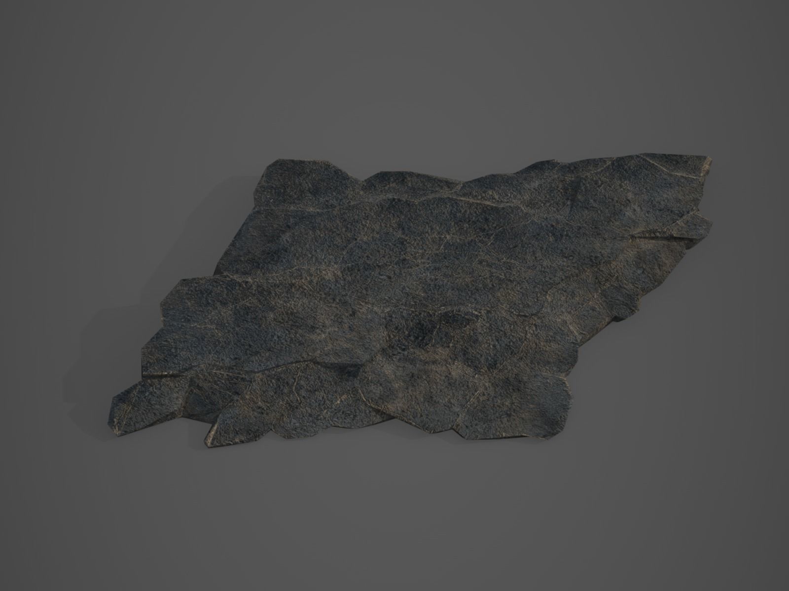 Rubble and Debris - Collection 1 Low-poly 3D model_4