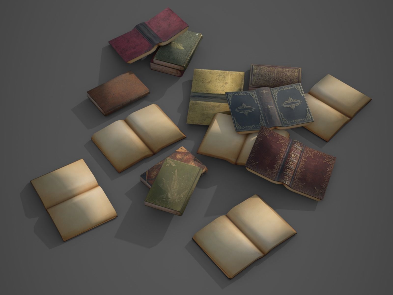 Rubble and Debris - Collection 1 Low-poly 3D model_25