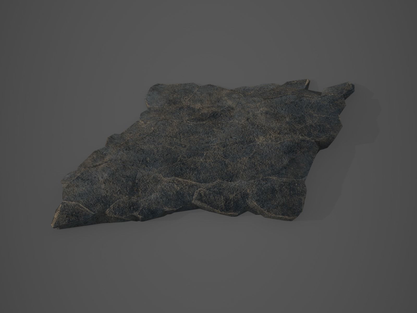 Rubble and Debris - Collection 1 Low-poly 3D model_2