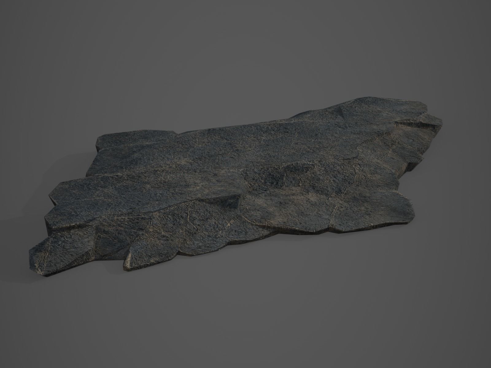 Rubble and Debris - Collection 1 Low-poly 3D model_6