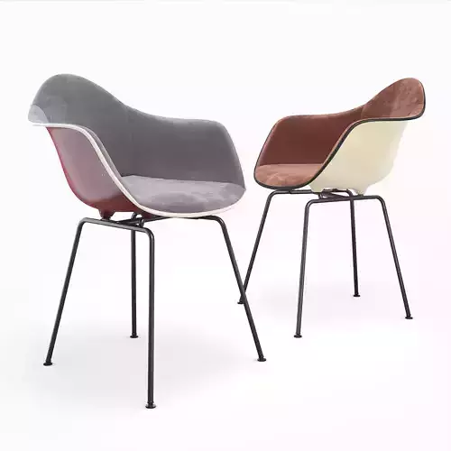 Eames Plastic Armchair DAX