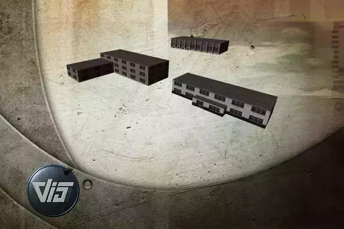 Mobile industrial buildings