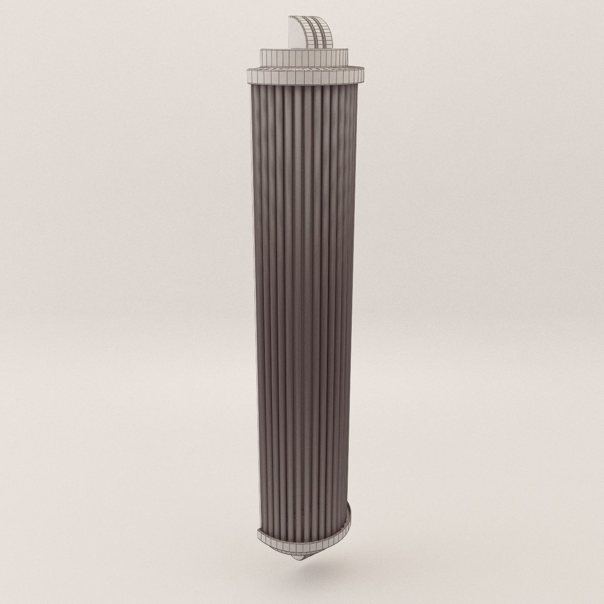 Bracket lamp Toulouse - Art Deco style 3D model_1