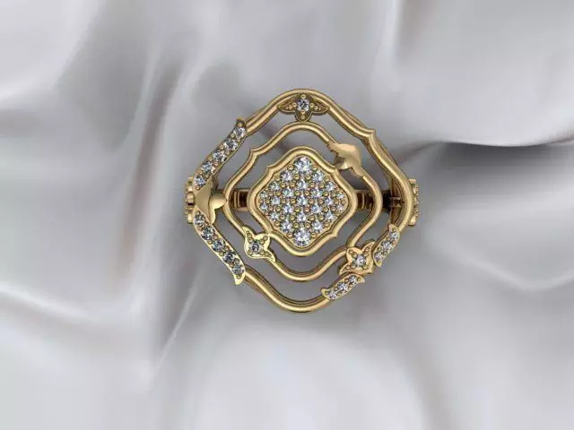 Jewerly ring 3D model_0