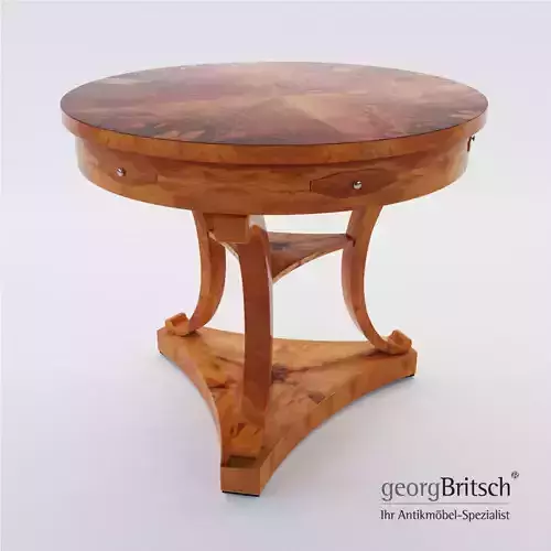Biedermeier gambling table - Germany - 19th ctr - Georg Britsch