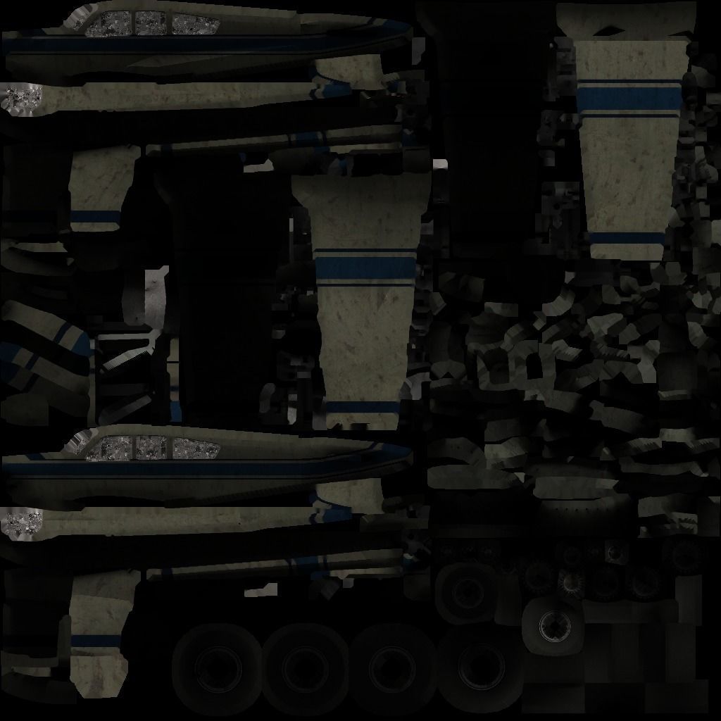 Crashes airplanes and helicopters Low-poly 3D model_14