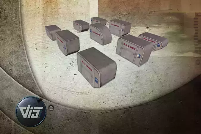 Mobile aircargo containers