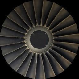 Mobile airliners Low-poly 3D model_6