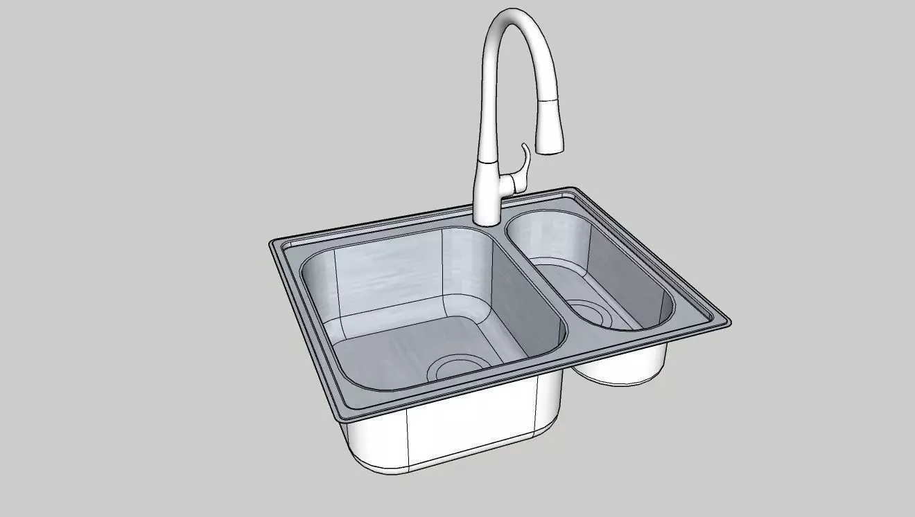 Sink 03 Free 3D model