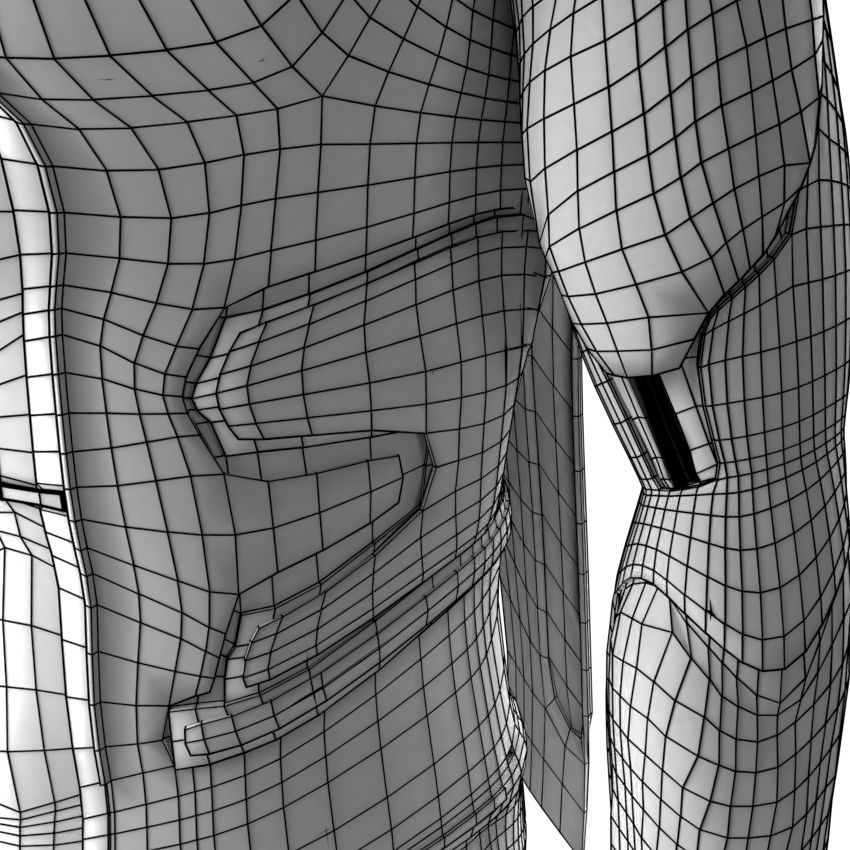 Scifi Character PBR 3D model_31