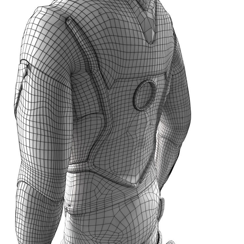 Scifi Character PBR 3D model_36