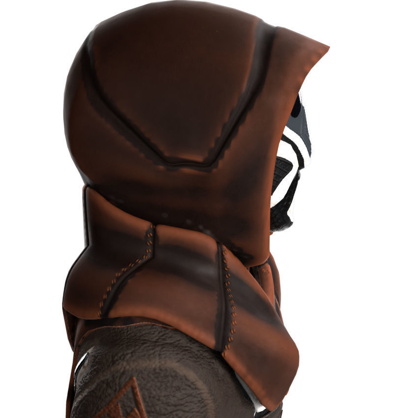 Scifi Character PBR 3D model_15