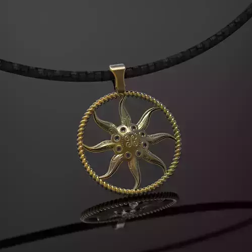 Pendant Star of the Asura