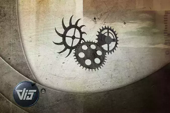 Old gears collection