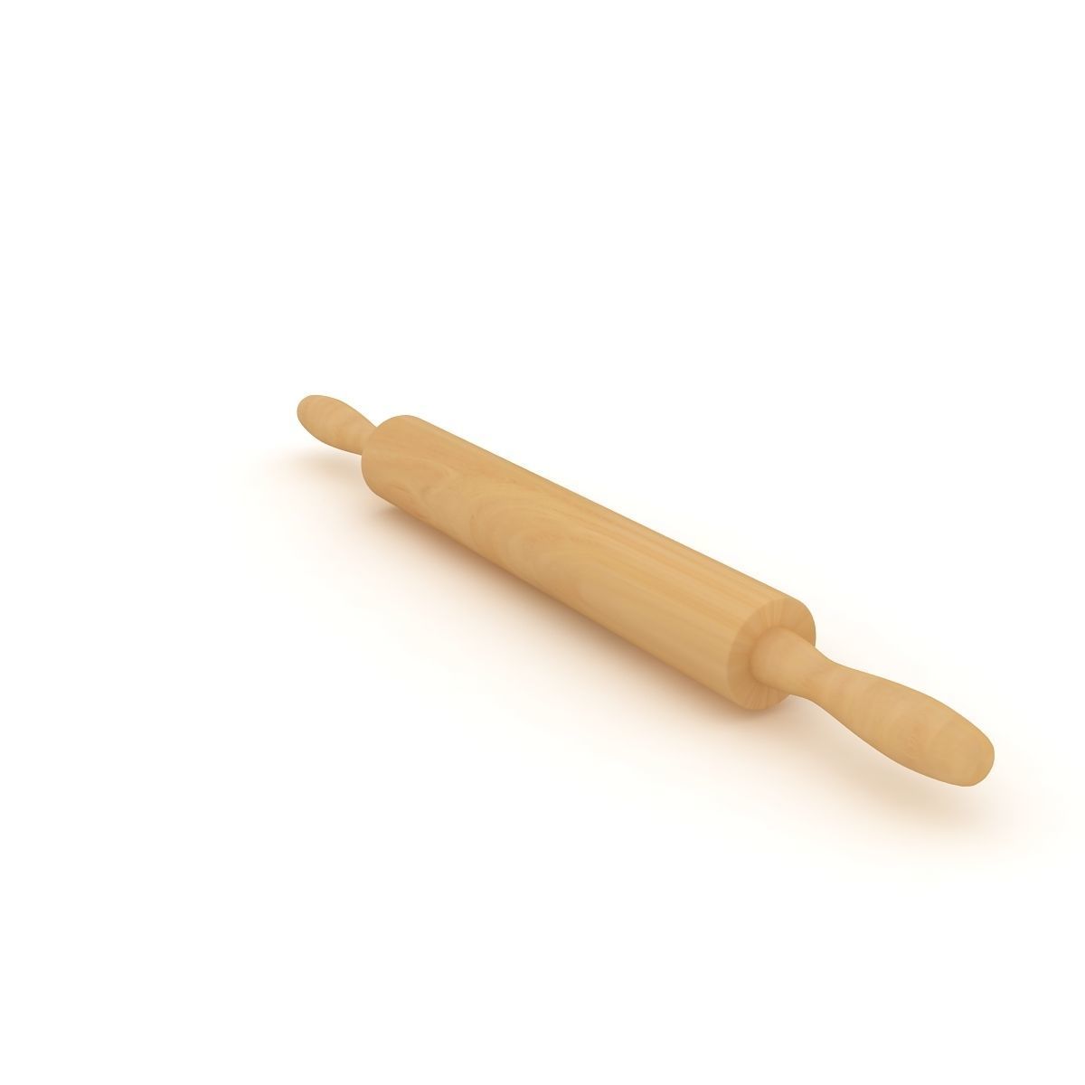 Rolling Pin  3D model_1