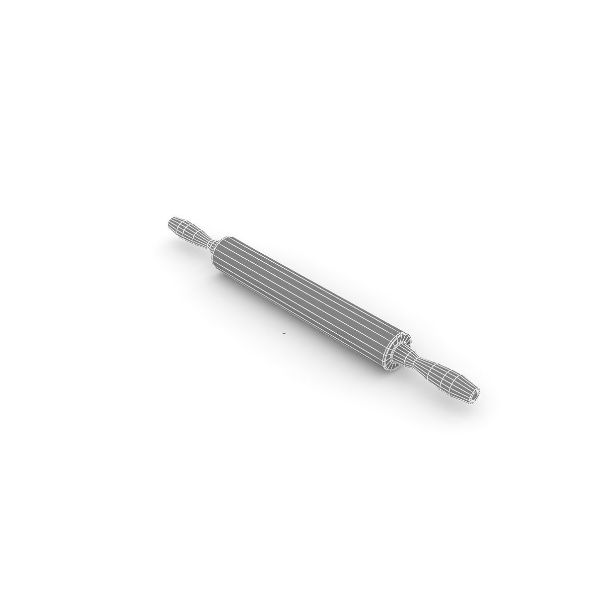 Rolling Pin  3D model_4