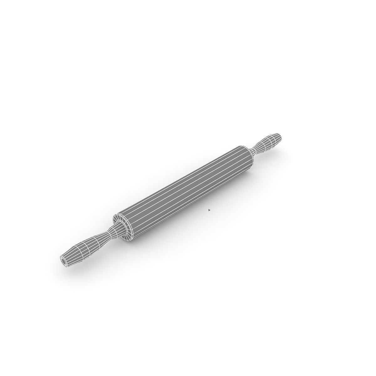 Rolling Pin  3D model_3