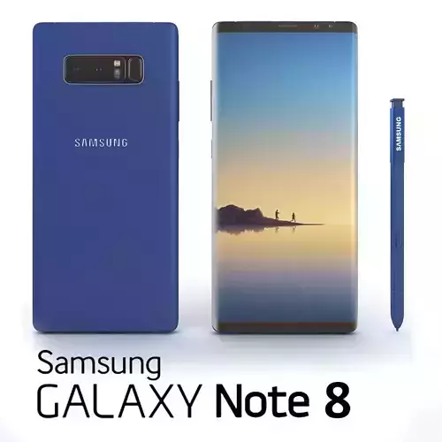 Samsung note 8 Deep Sea Blue