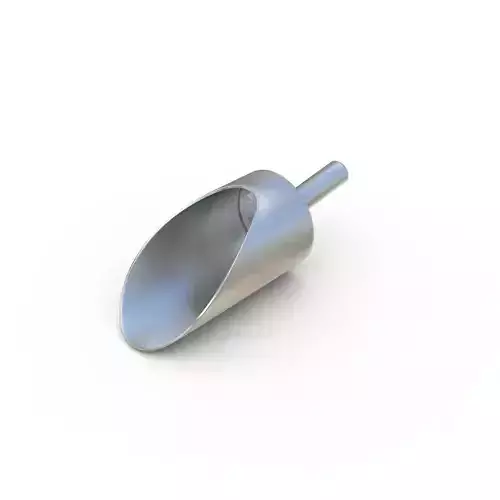 Scoop 2 metal spoon