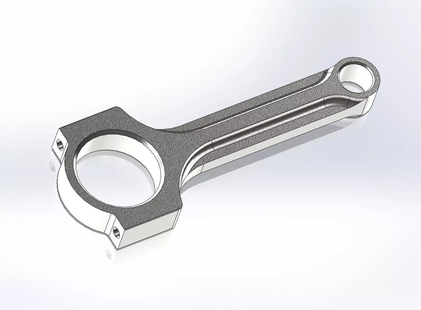 Request Connecting rod with bolt and nut Free 3D model_0