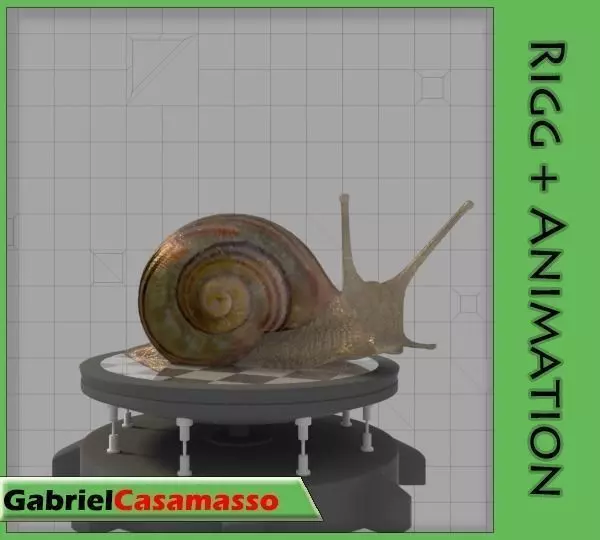 Snail 3D model_0