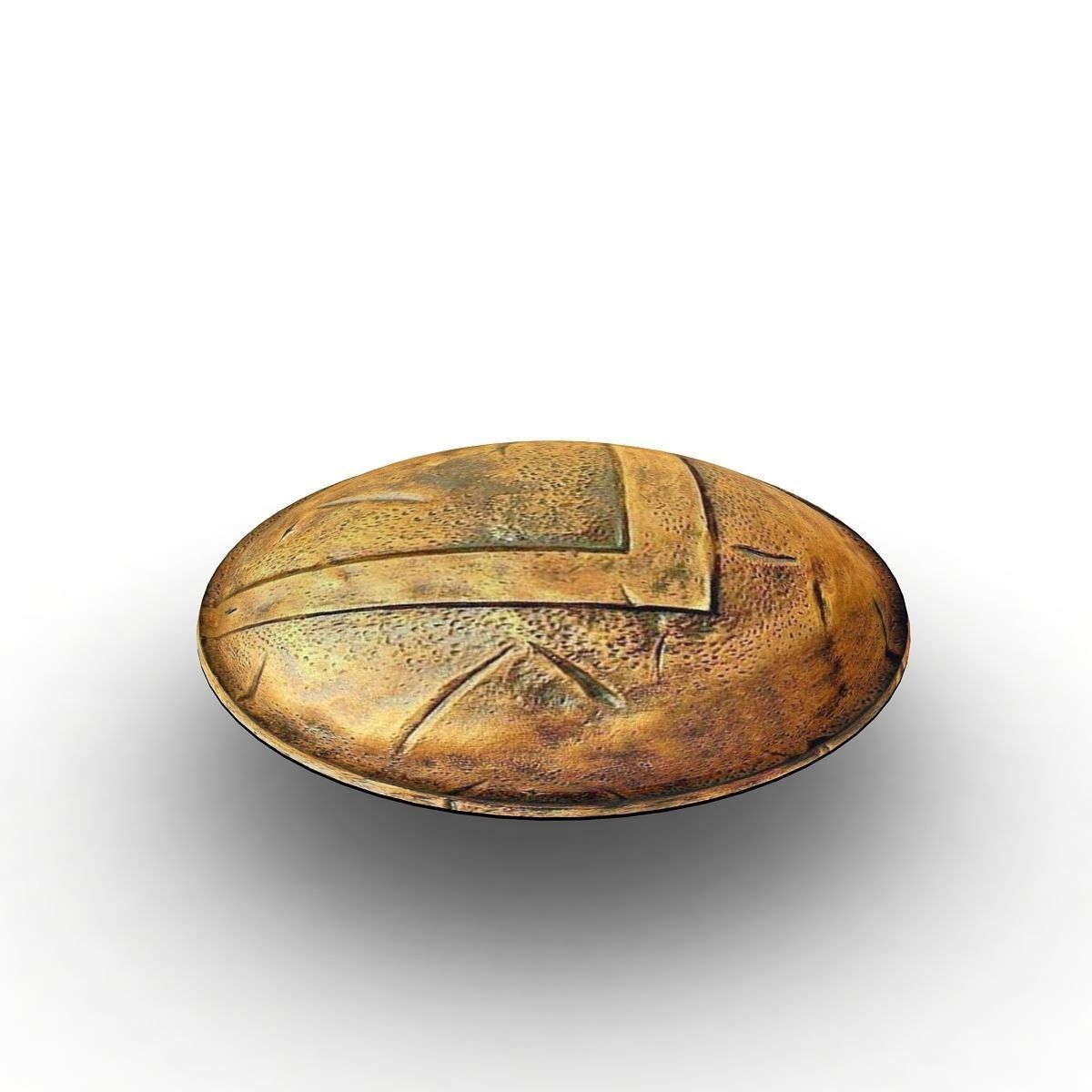 Spartan Shield 3D model_1