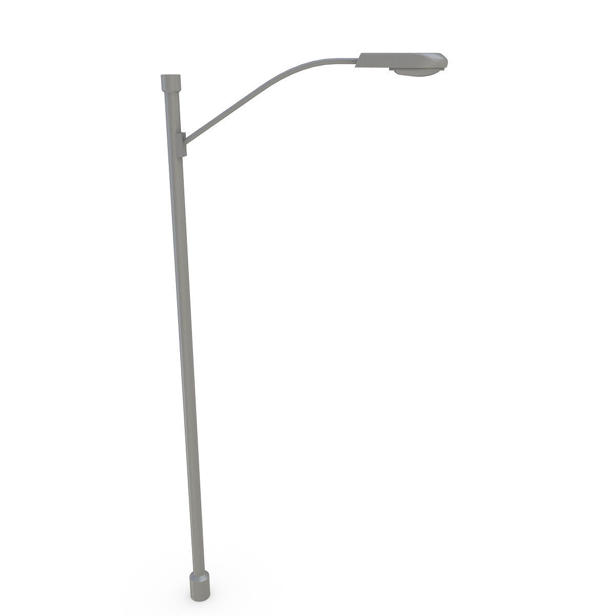 Streetlight street lamp 3D model_4