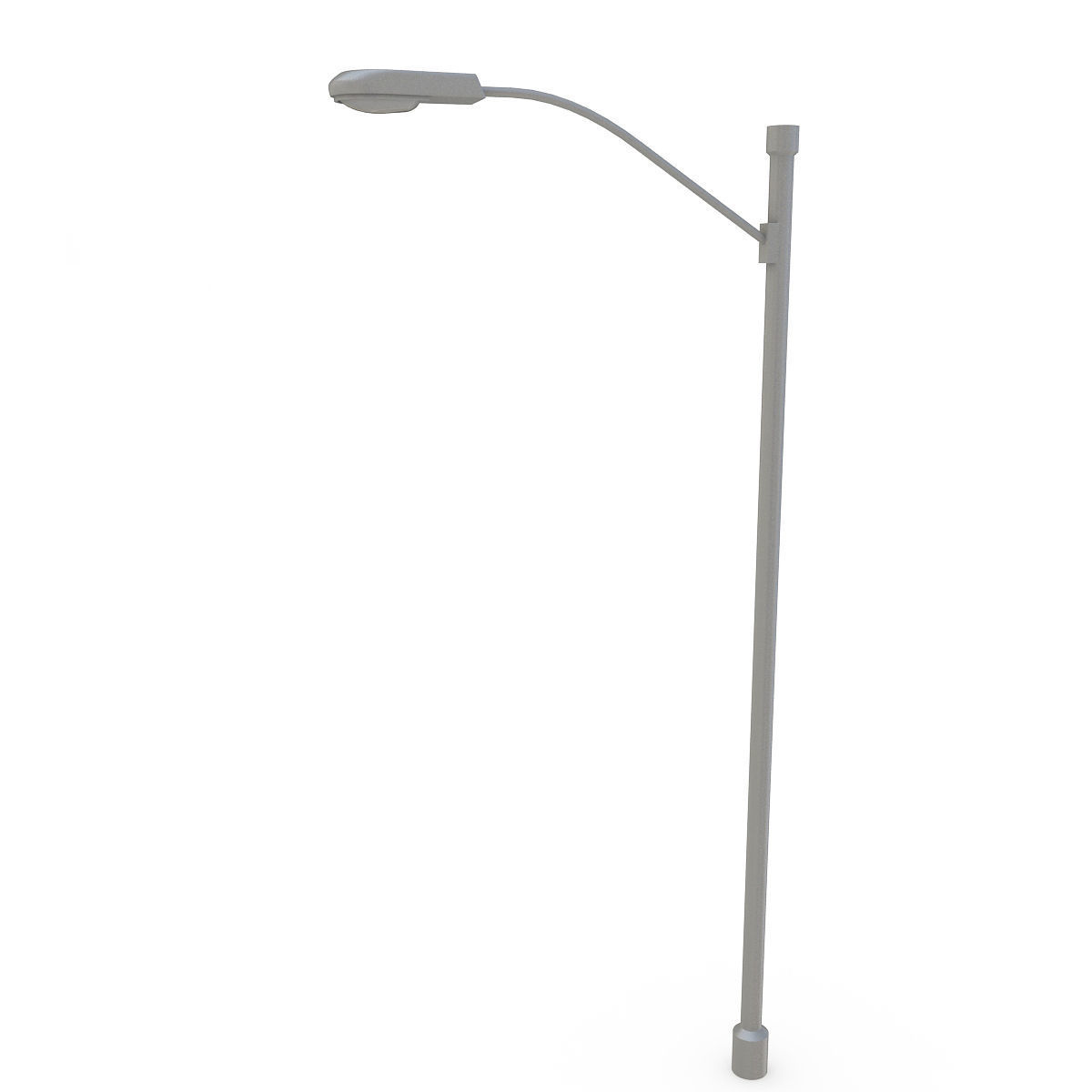 Streetlight street lamp 3D model_2