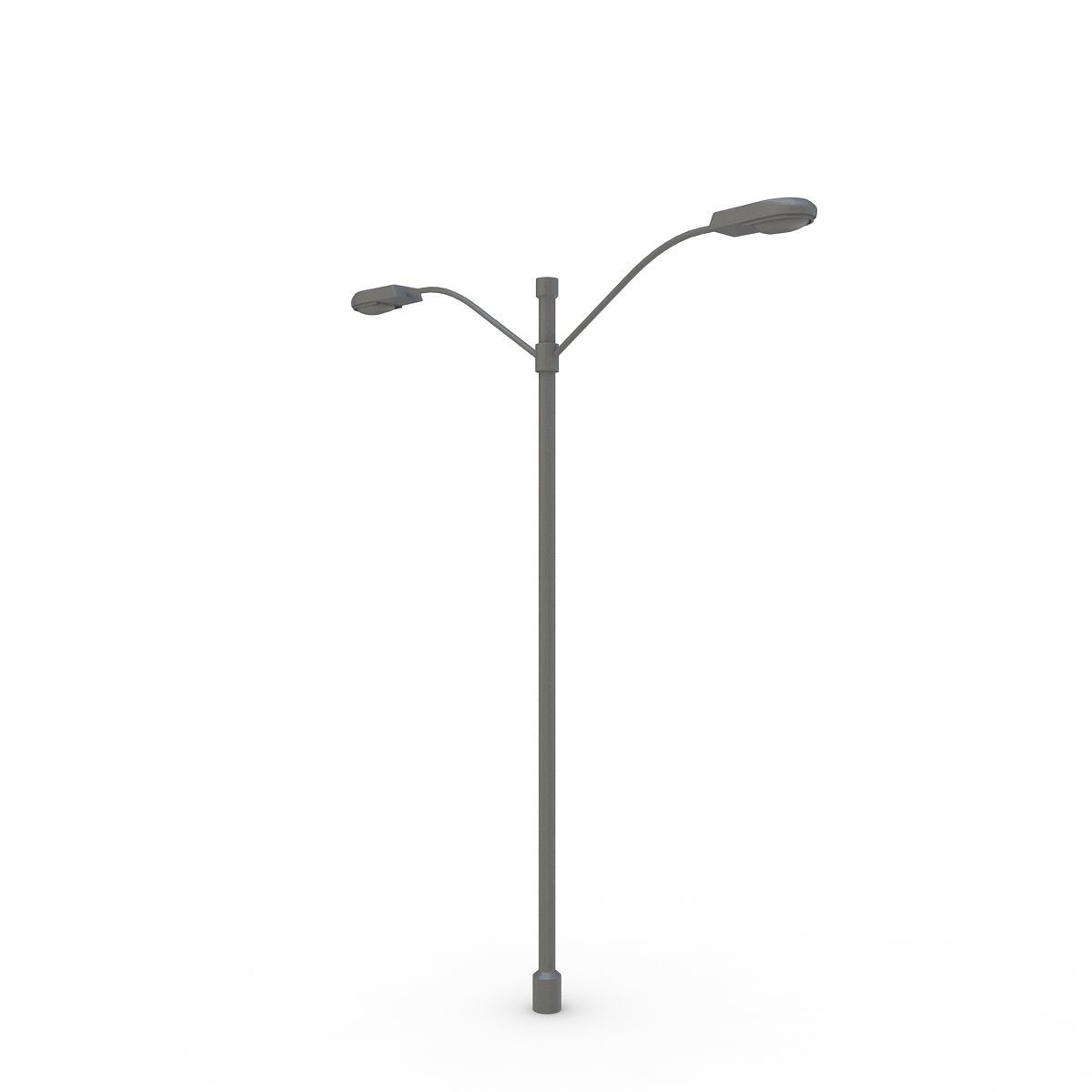 Streetlight 2 street lamp 3D model_5