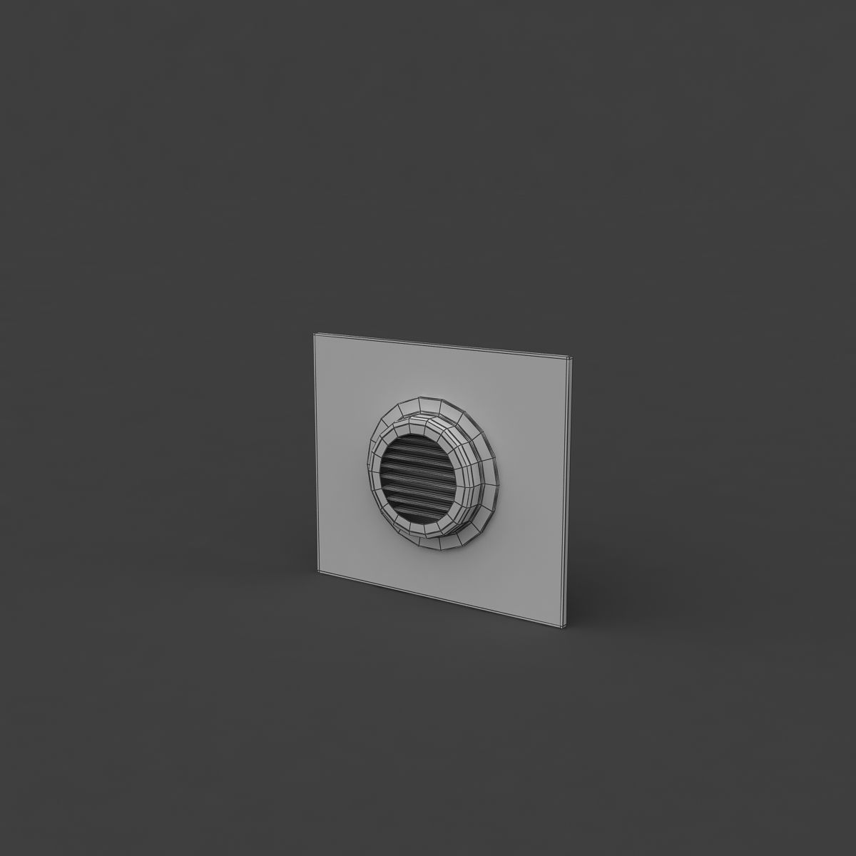3d Vent bathroom ventilation fan 3D model_4