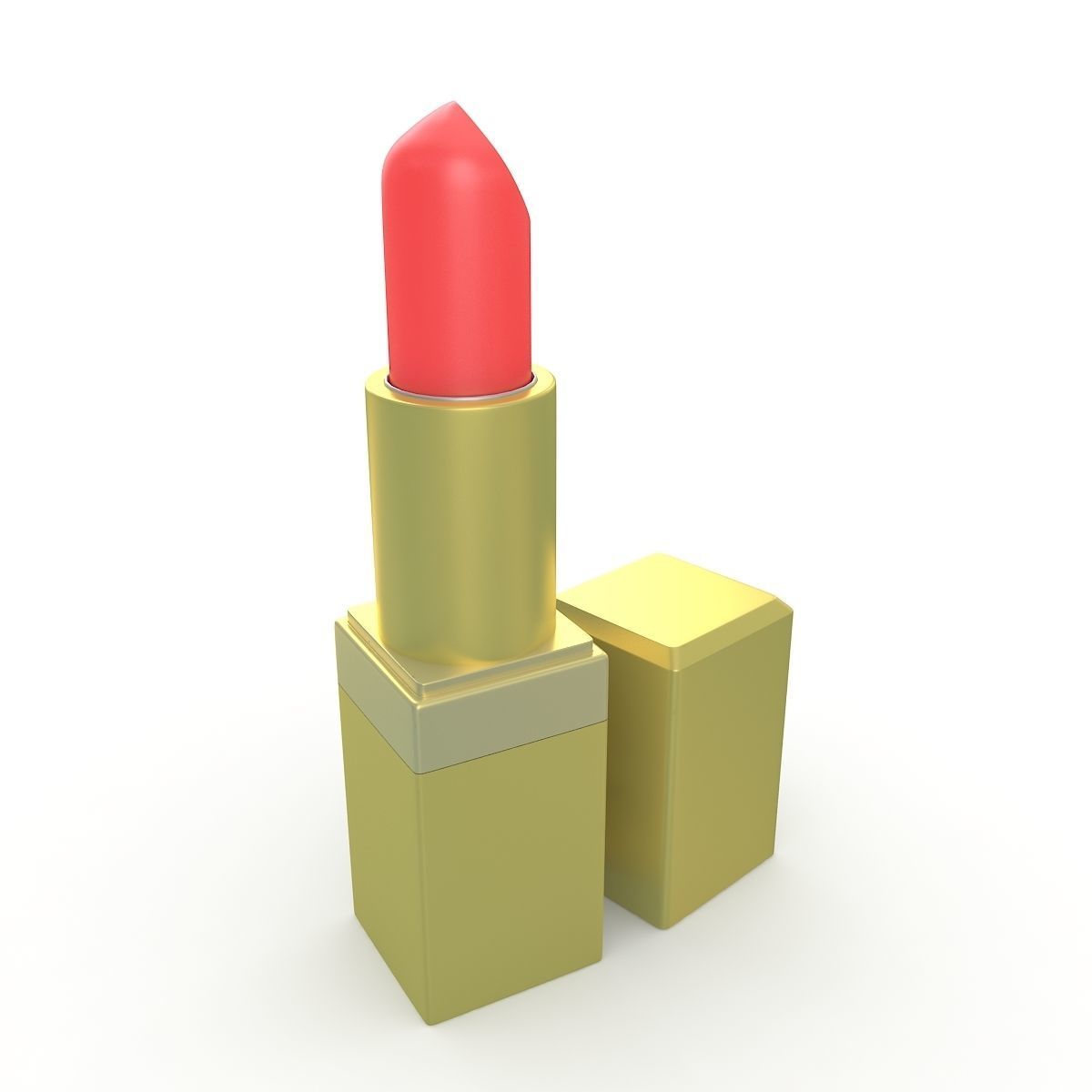 3D Lipstick in 3 colours 3D model_2