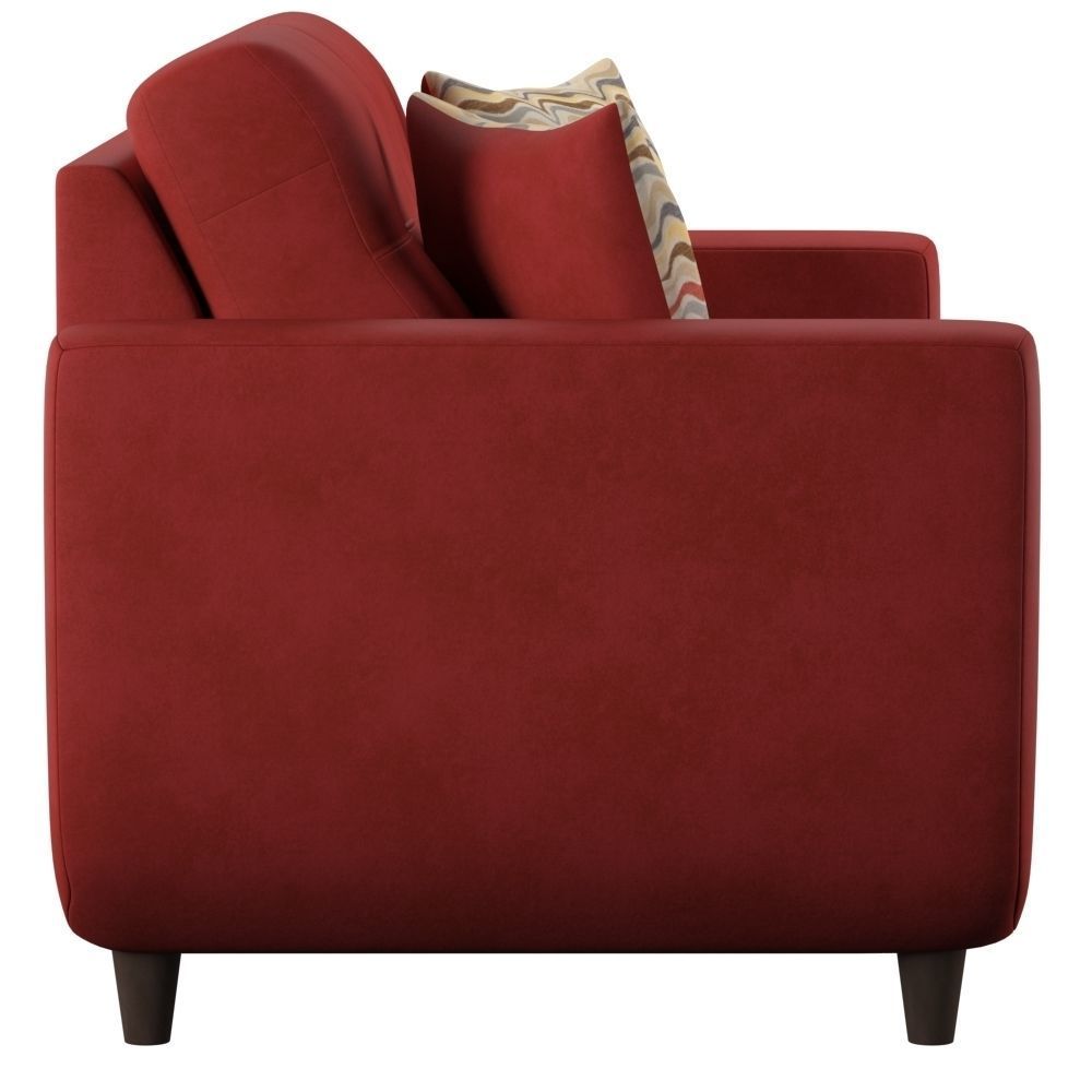 SOFA002 loveseat with pillows Free 3D model_3