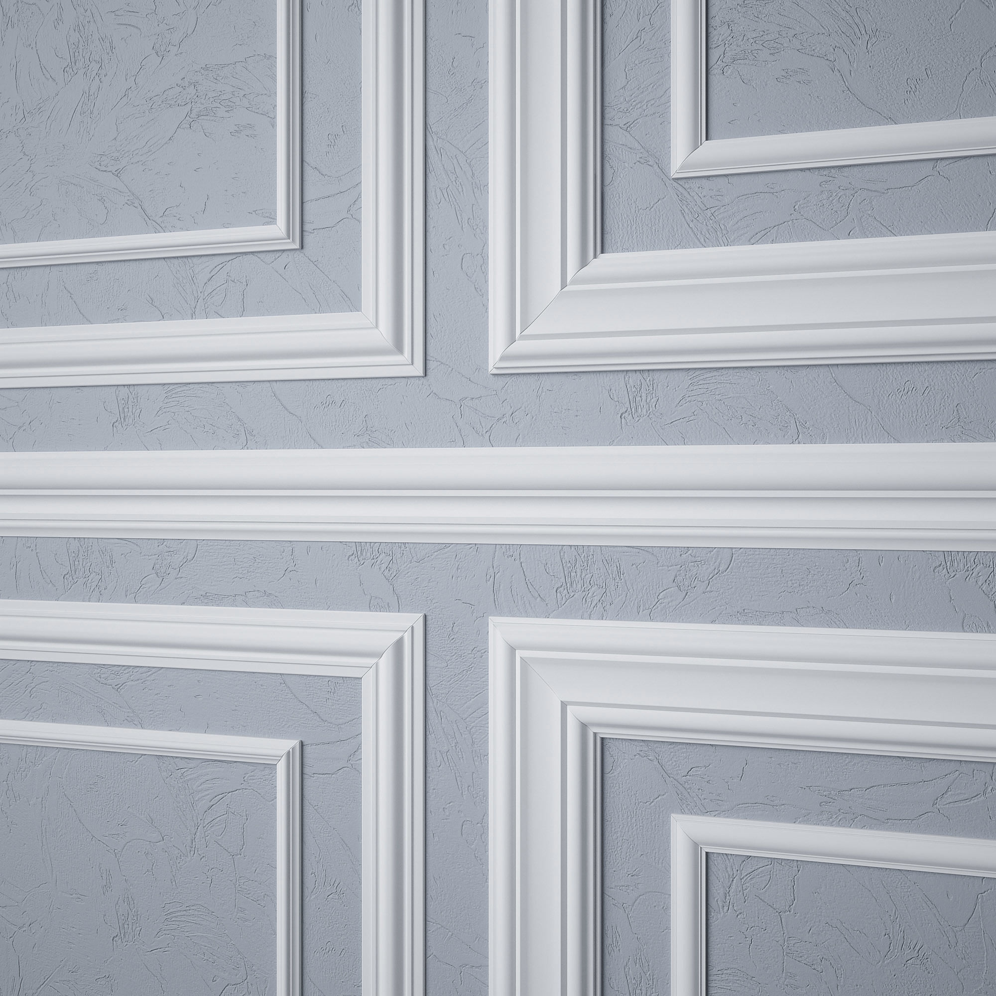 Set of Moldings 3D model_1