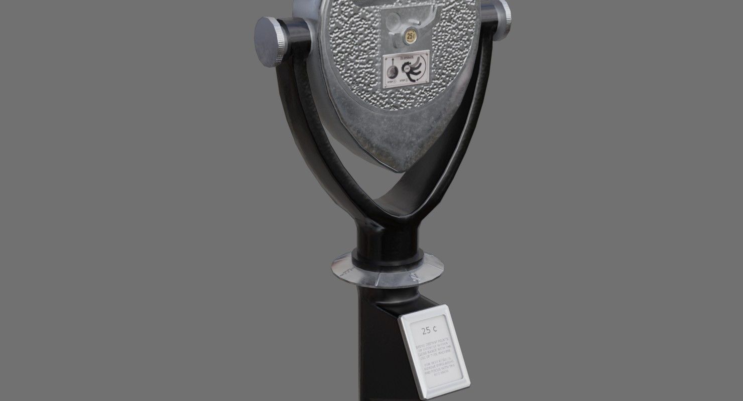 Tower Viewer 1A Low-poly 3D model_5