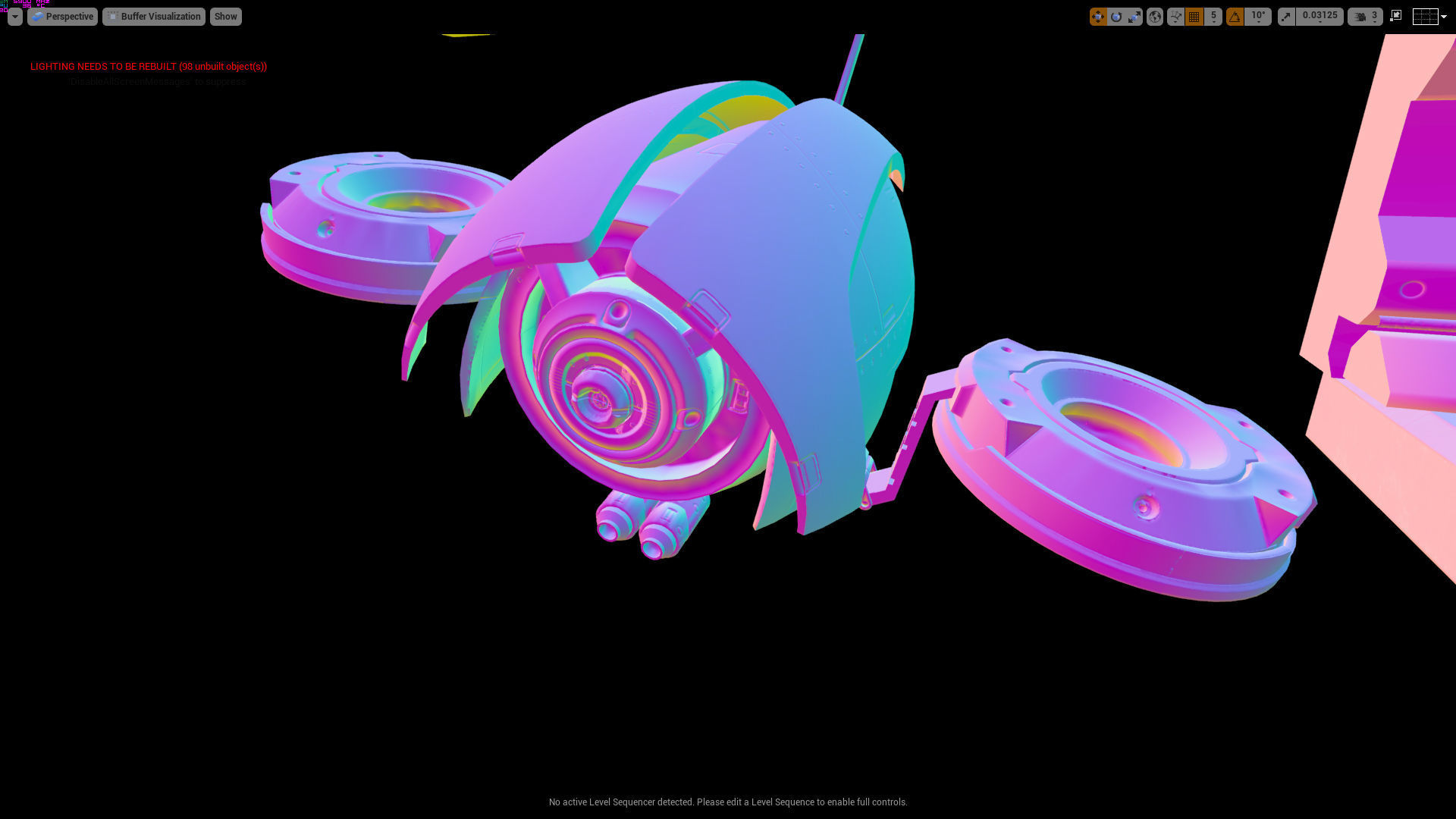 Military Drone 3D model_2