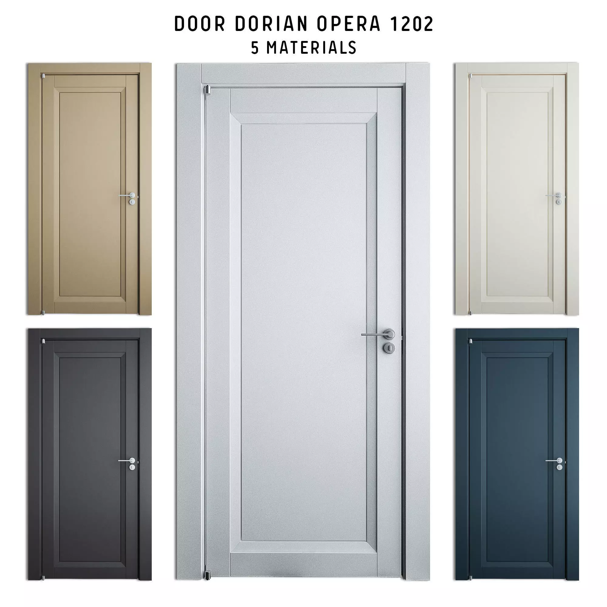 Door Dorian Opera 1202 3D model_0