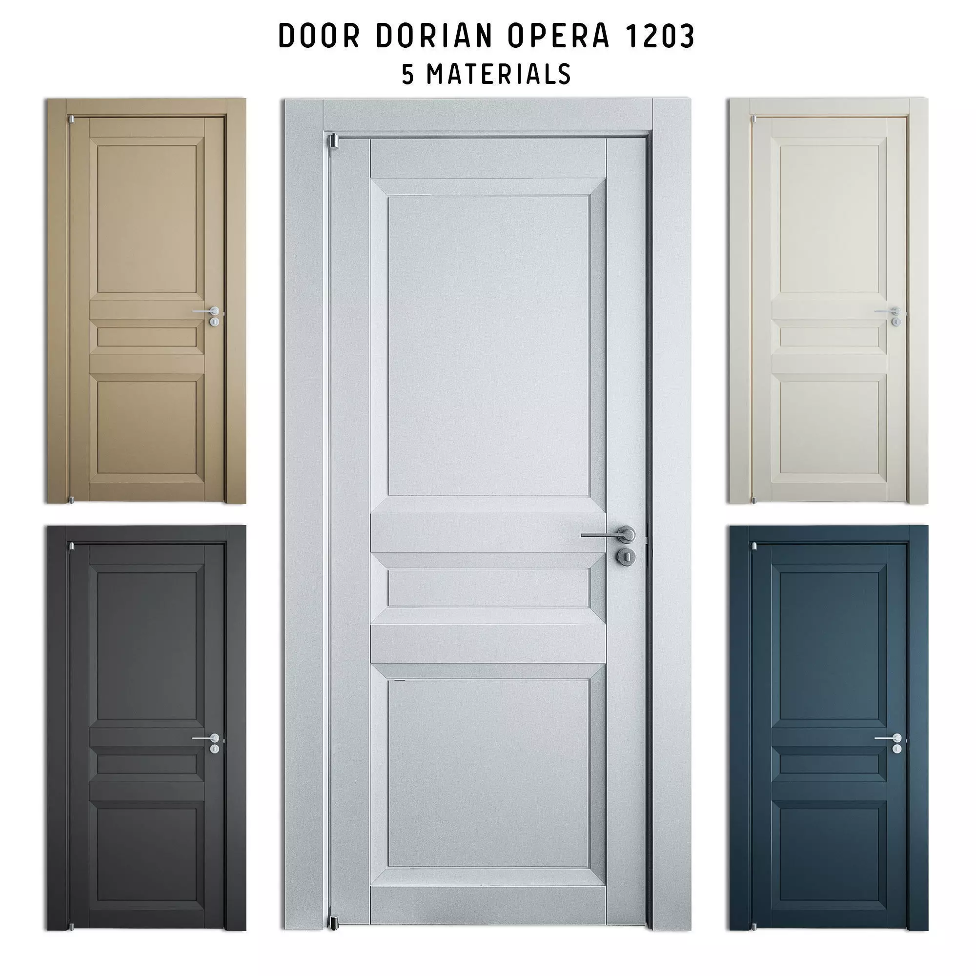 Door Dorian Opera 1203 3D model_0