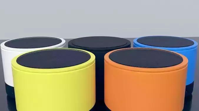Shell Speaker 3D model