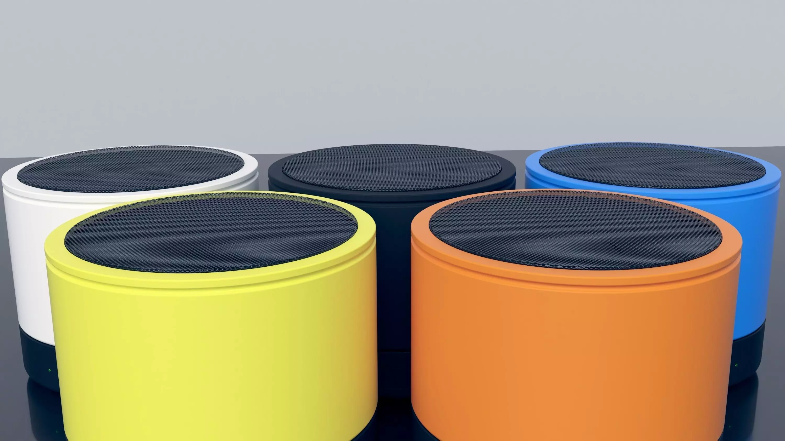 Shell Speaker 3D model_0