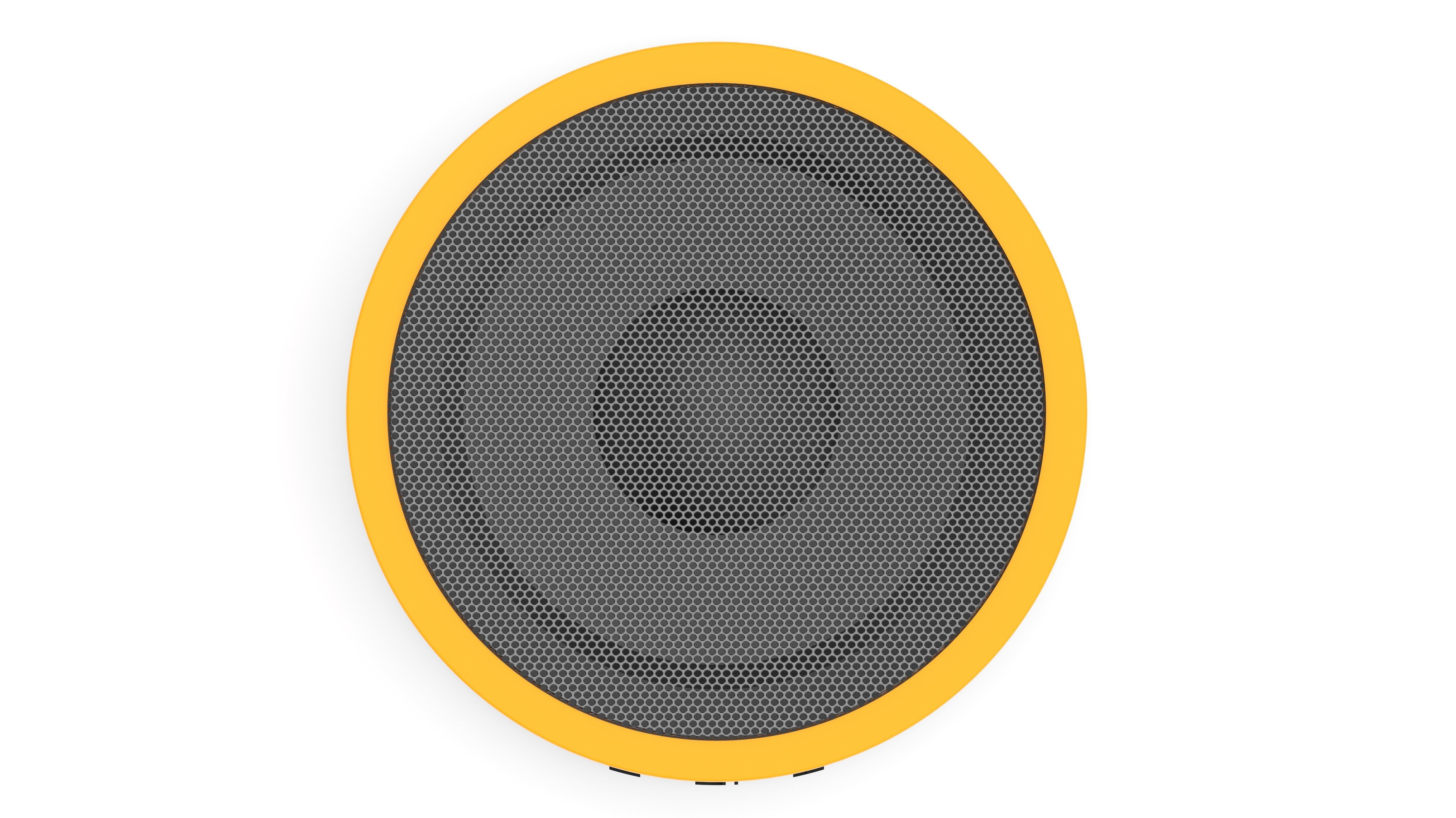 Shell Speaker 3D model_4