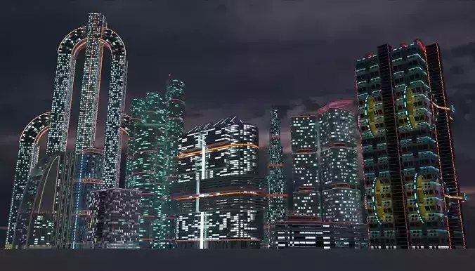 Sci-Fi City 1